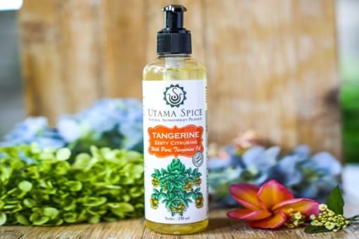 tangerine natural liquid soap