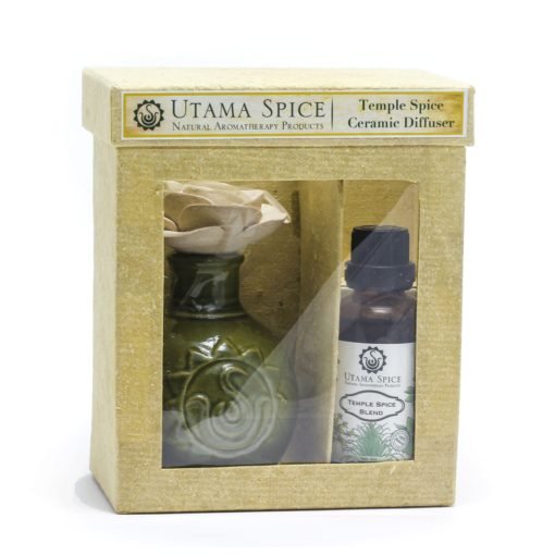 Ceramic Diffuser with Temple Spice Oil - Image 6