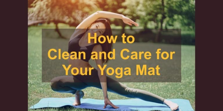 how to clean and care for your yoga mat header