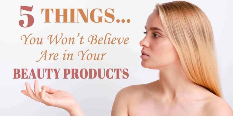 5 things you wont believe are in your beauty products