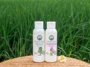 wellkiss and senja hair oil