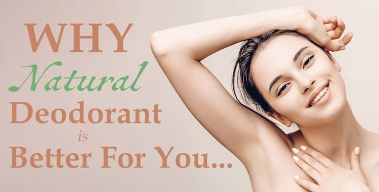 model using natural deodrant