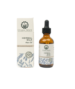 herbal silk hair oil