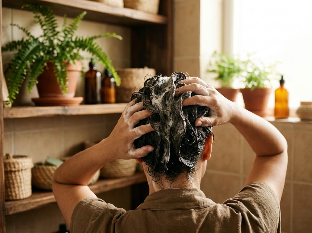 switching to natural shampoo transition