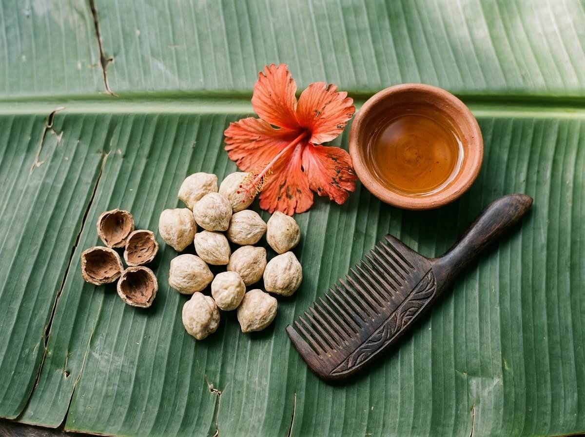 Balinese hair oiling ritual heritage