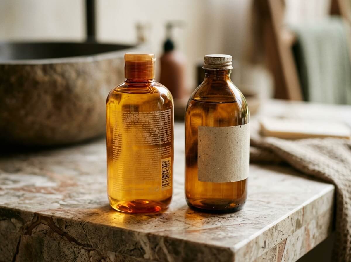 comparison of synthetic and natural body wash ingredients