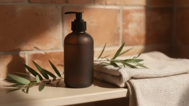 Natural shampoo for men