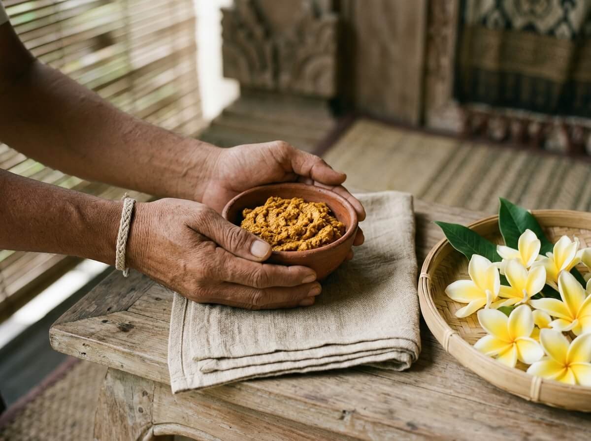 daily Balinese ritual for plant based anti aging skincare