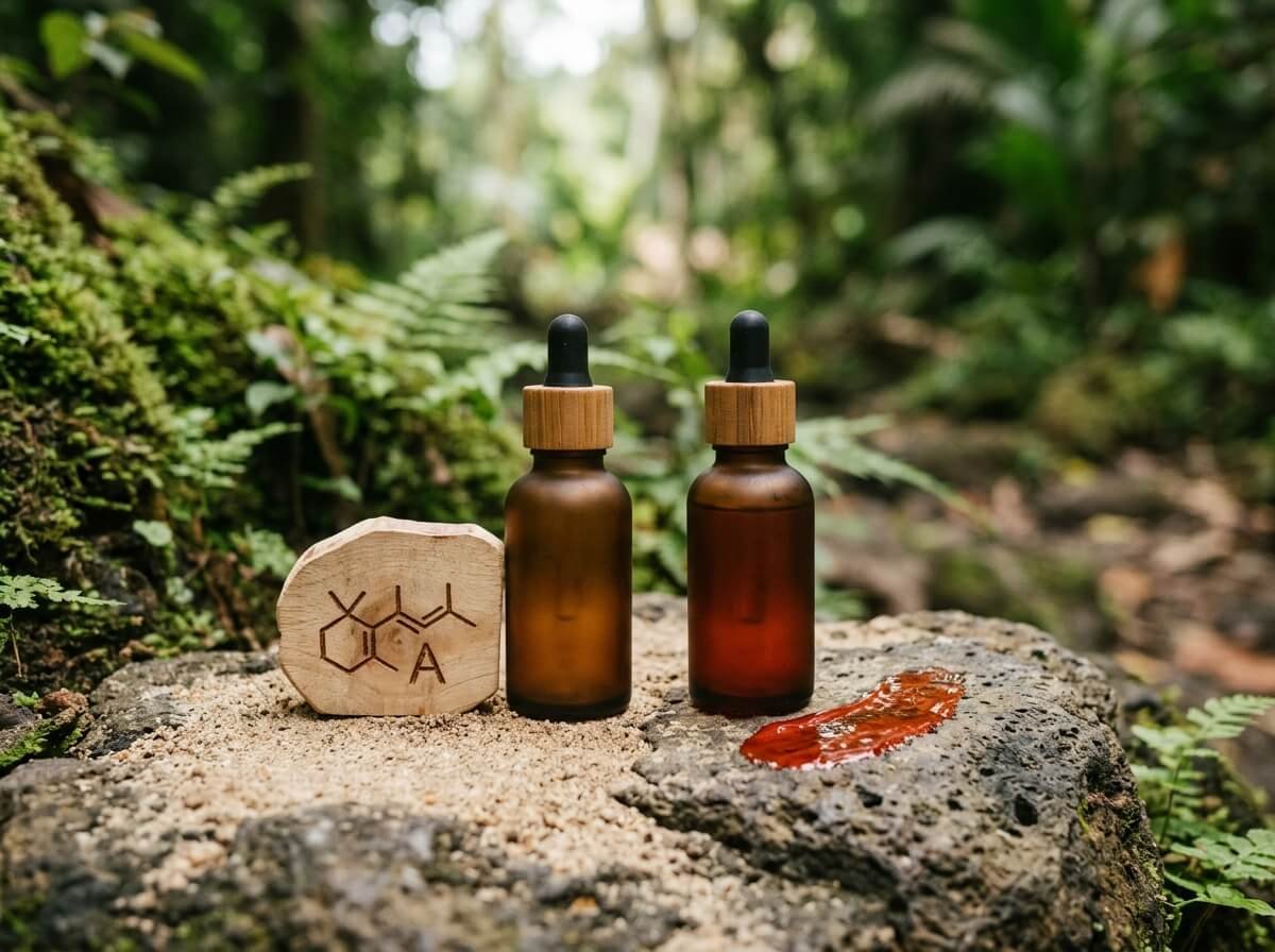 natural retinol alternative buah merah oil beta-carotene to vitamin A pathway