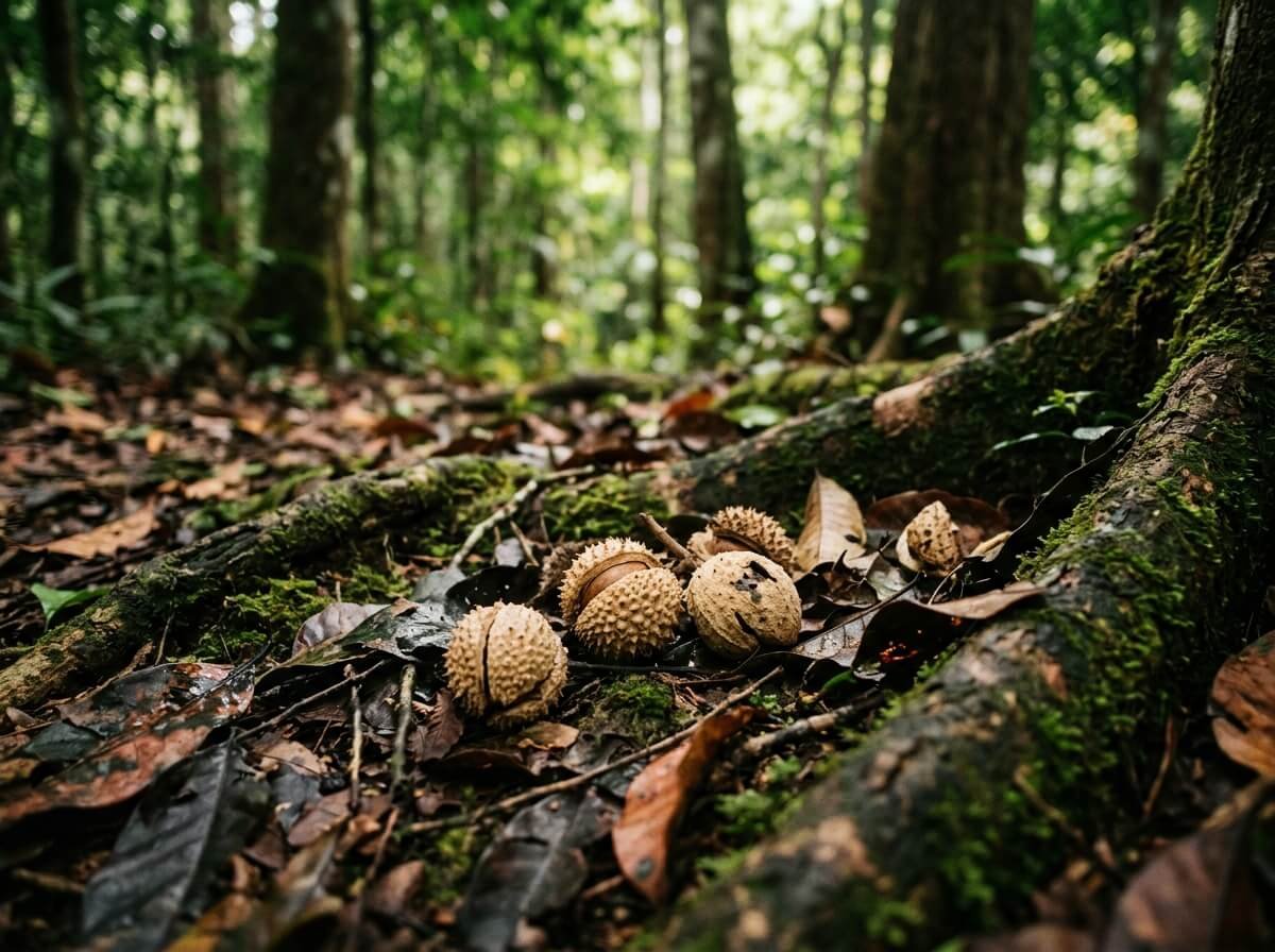 illipe butter source rainforest in Borneo Kalimantan