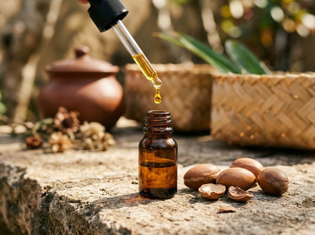 argan oil dropper everyday facial oil