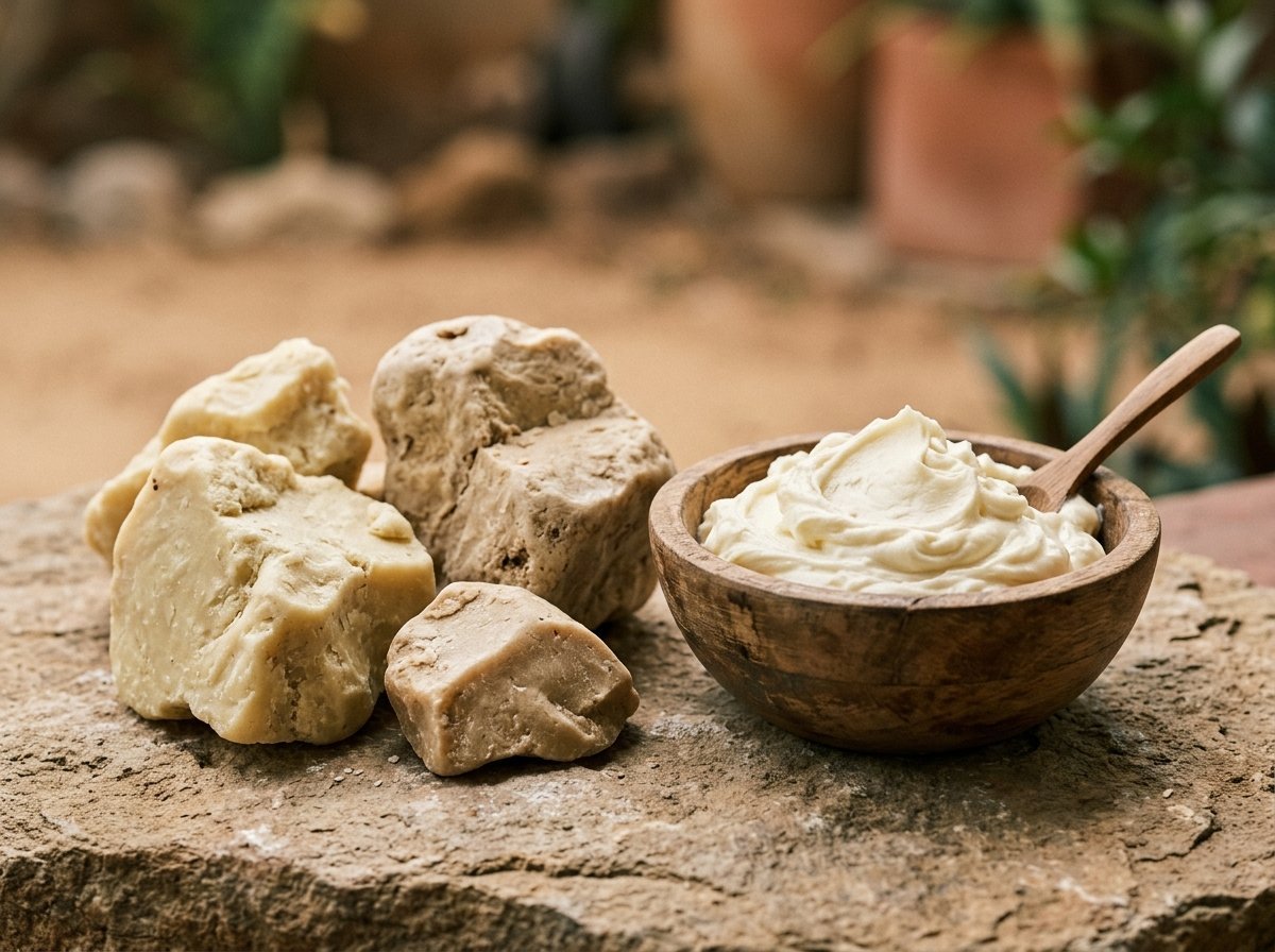 unrefined plant butters whipped into a natural body butter