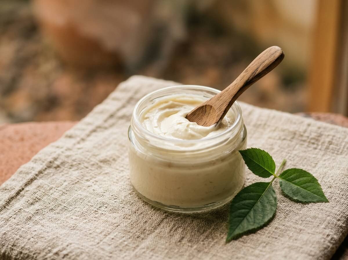natural body butter for face body and hair