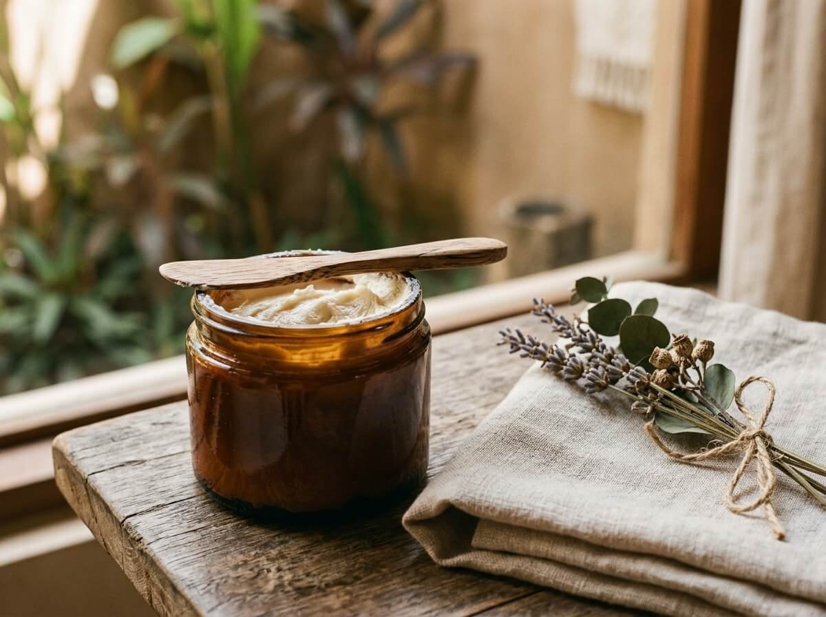 jar of natural body butter for the skin barrier