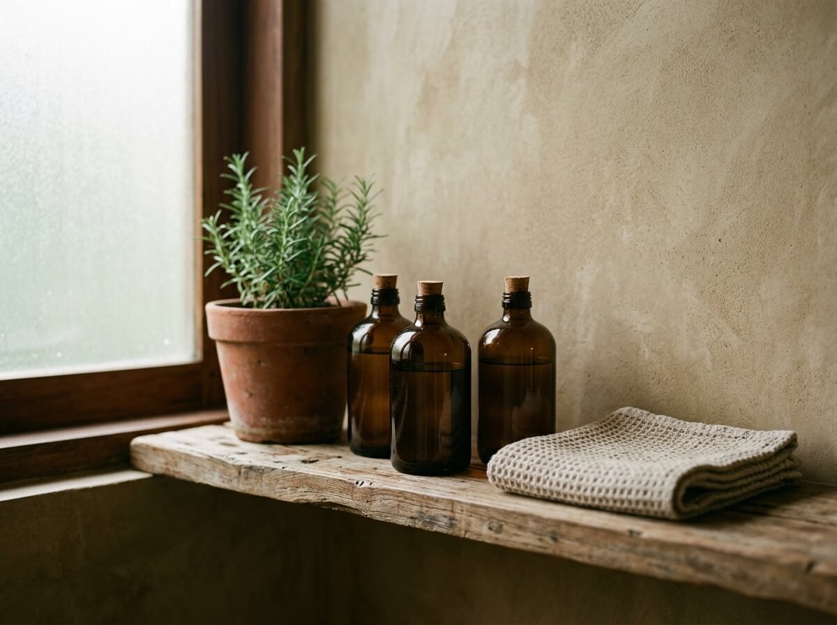 bringing Indonesian wellness home to an everyday bathroom