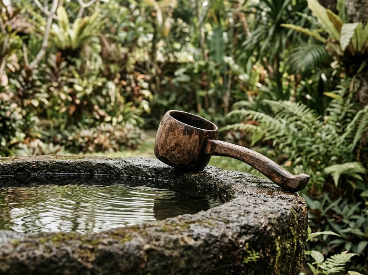 the mandi bathing ritual as a morning anchor