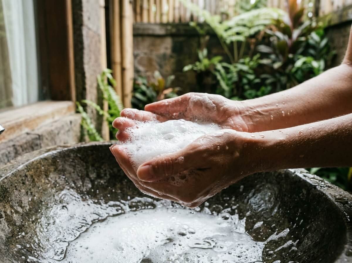 how a natural face wash cleanses without stripping the skin