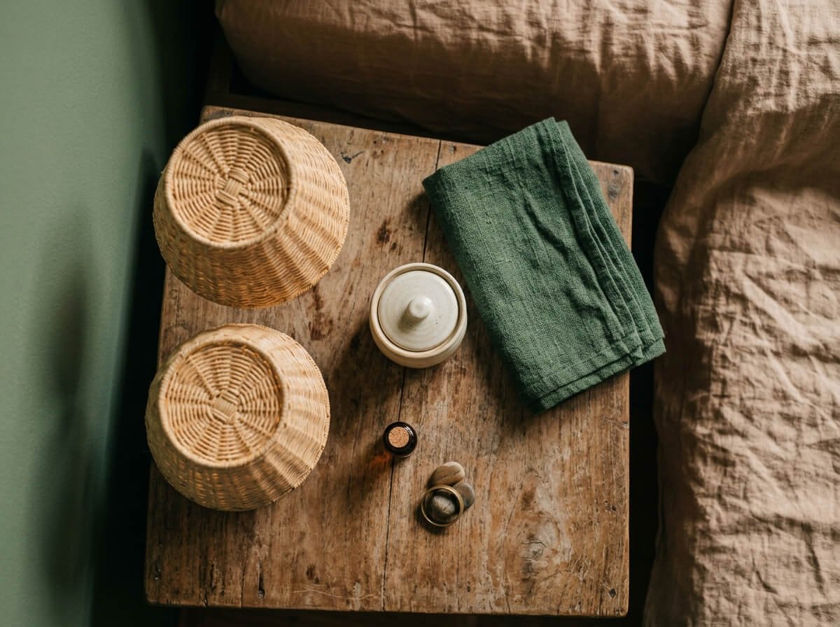 a calm daily hand-care ritual at dusk