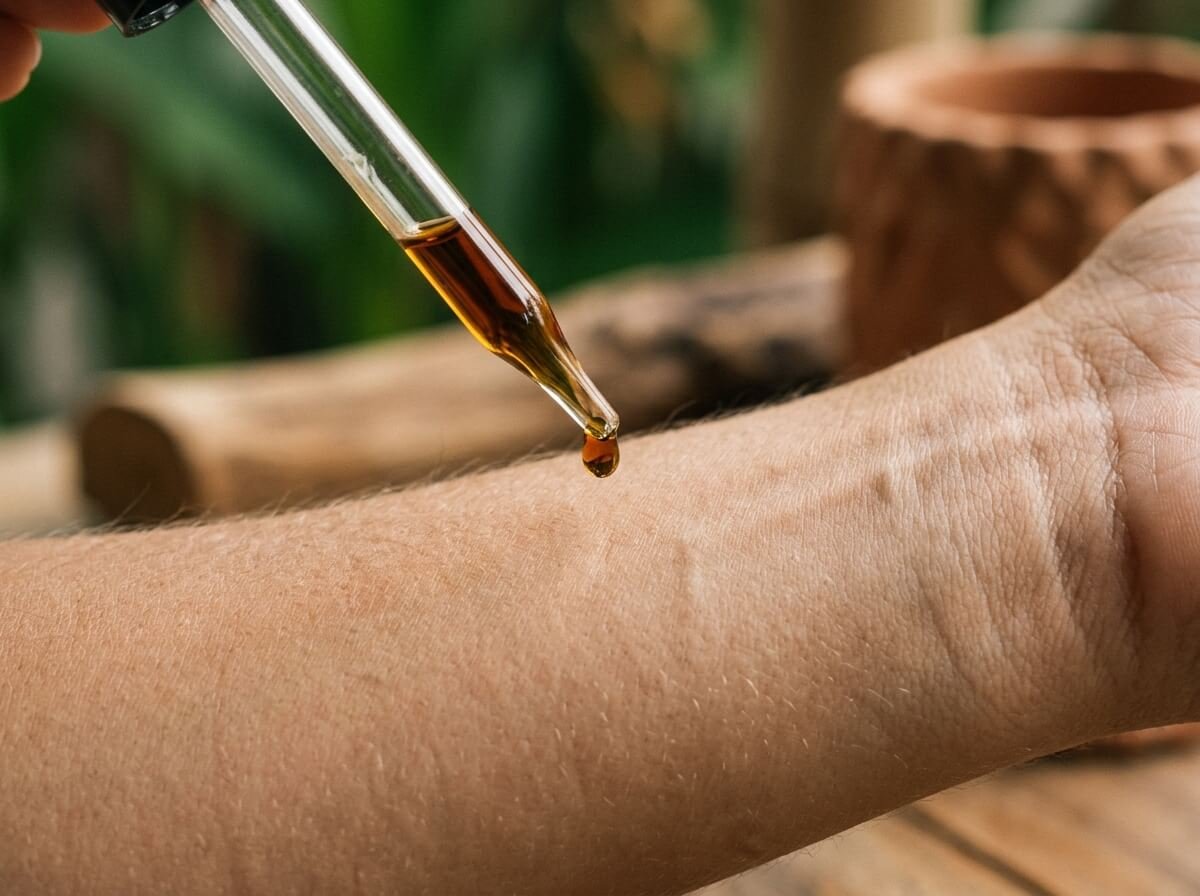patchouli essential oil benefits for skin barrier support