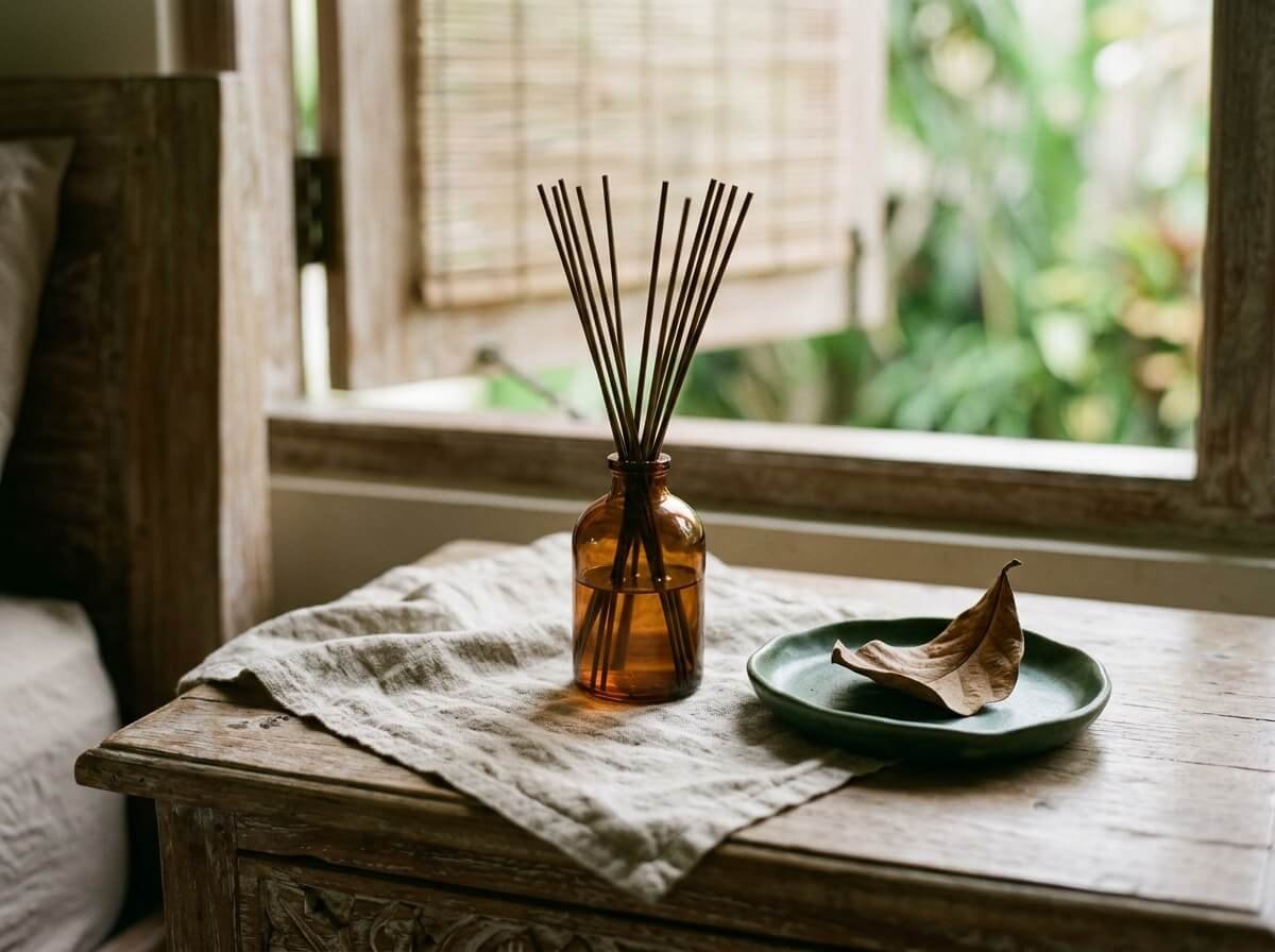 caring for and placing a reed diffuser at home
