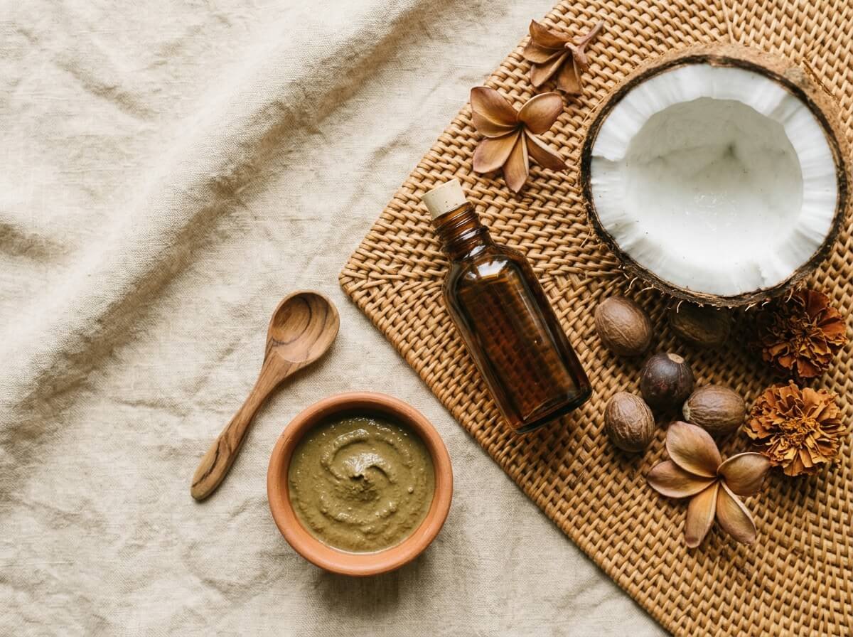 A gentle Balinese-inspired oil ritual for softening the look of scars