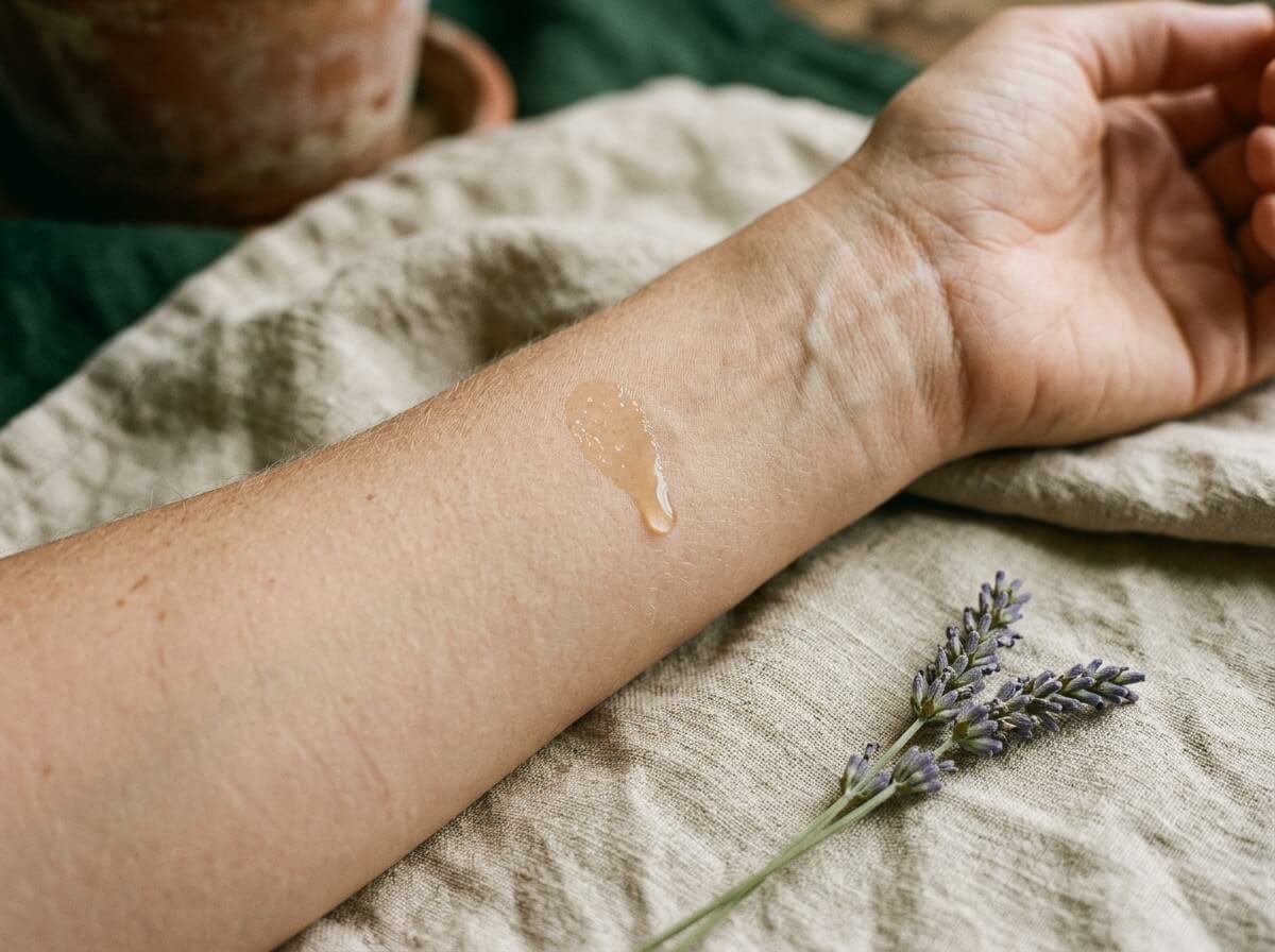 diluted lavender oil soothing calm skin