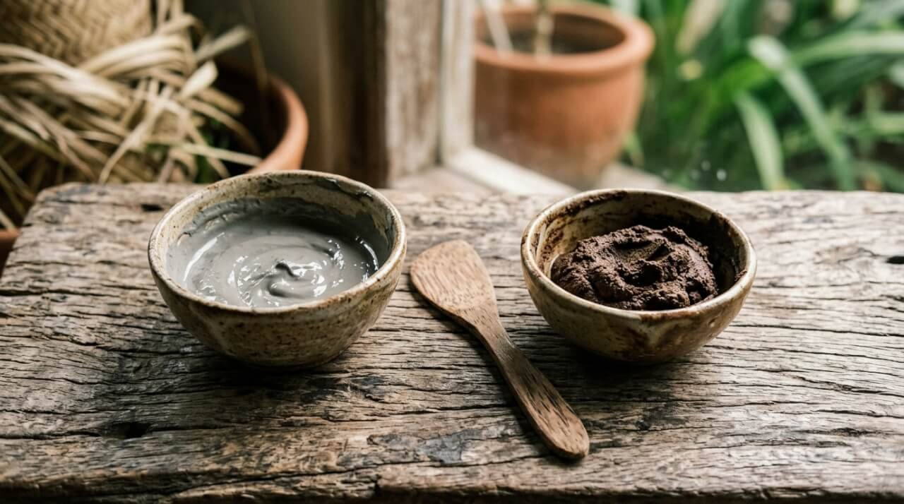 mud mask vs clay mask