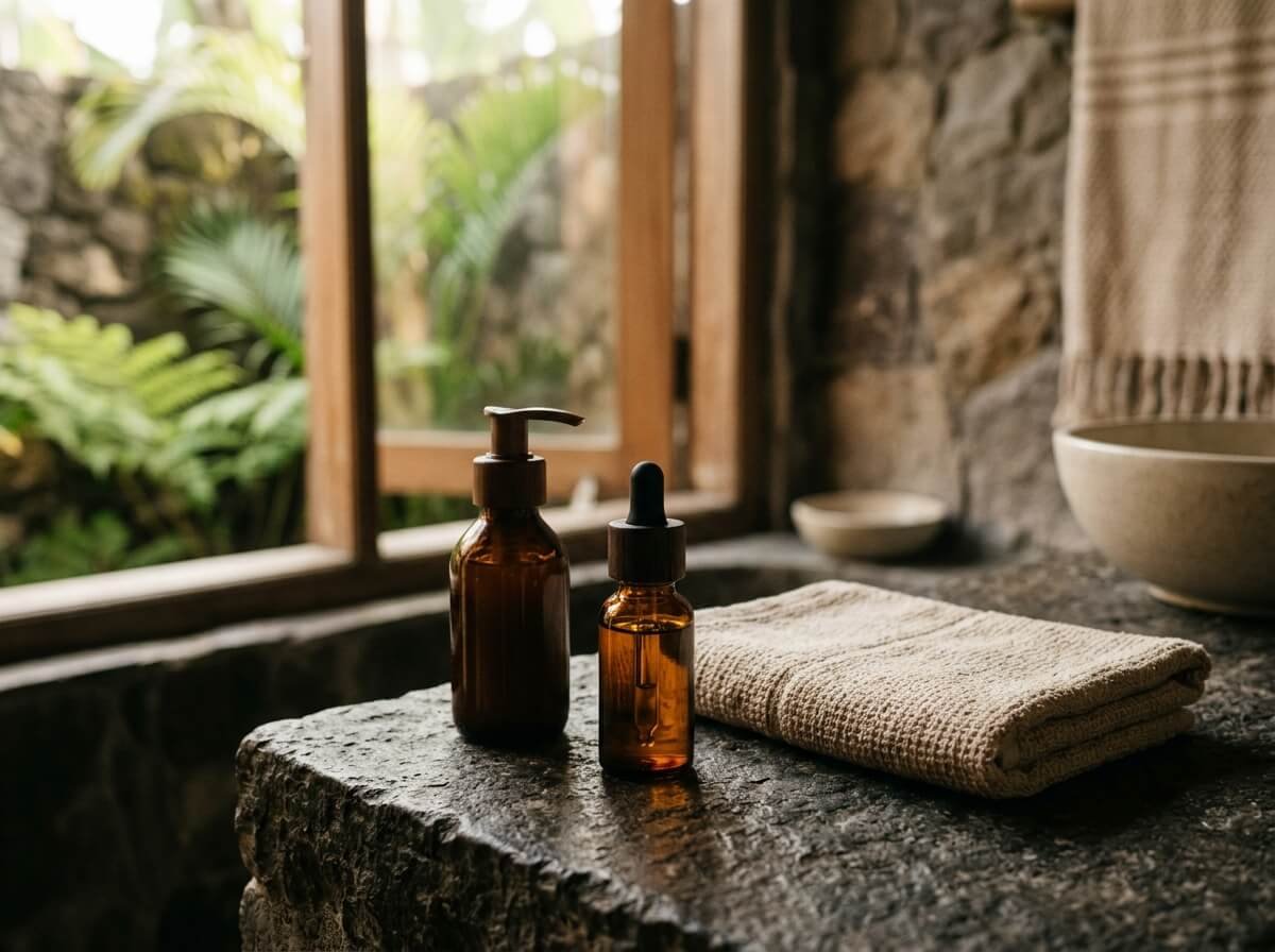 a gentle natural acne treatment routine for morning and night
