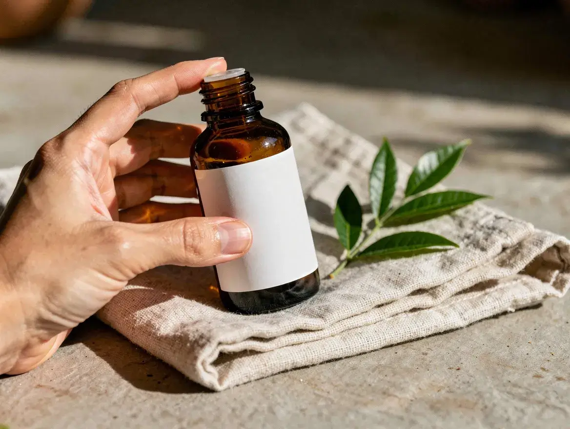 how to read the label on a natural stretch mark oil