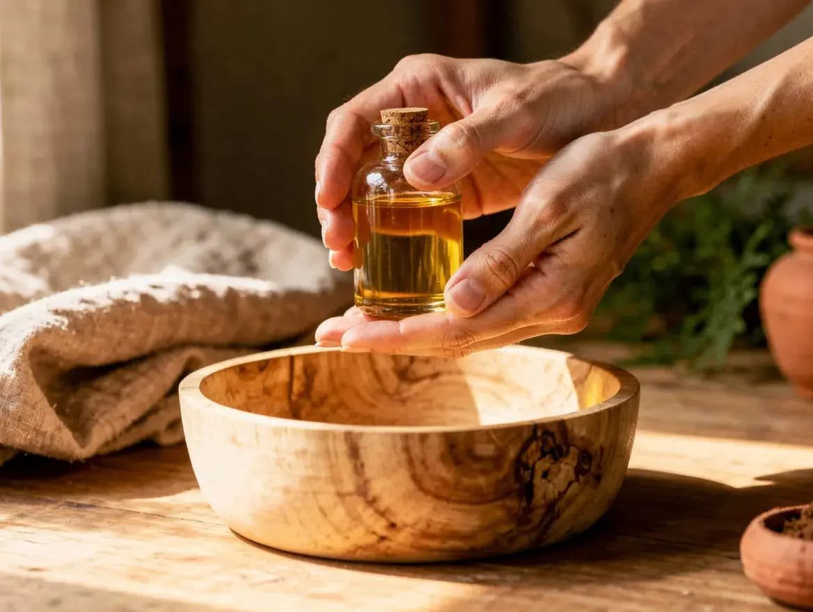 simple daily argan oil ritual for morning and evening skincare