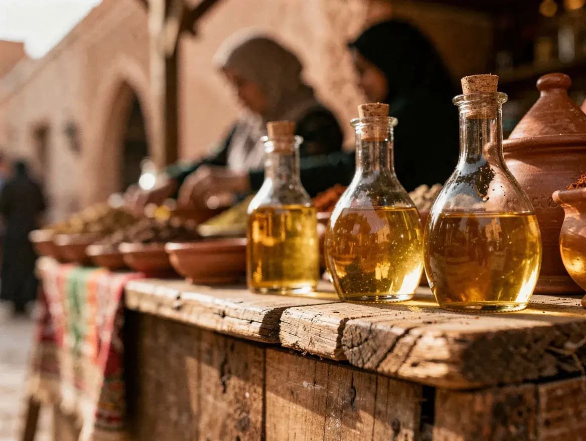 argan oil ethical sourcing from Moroccan women co-ops and provenance story