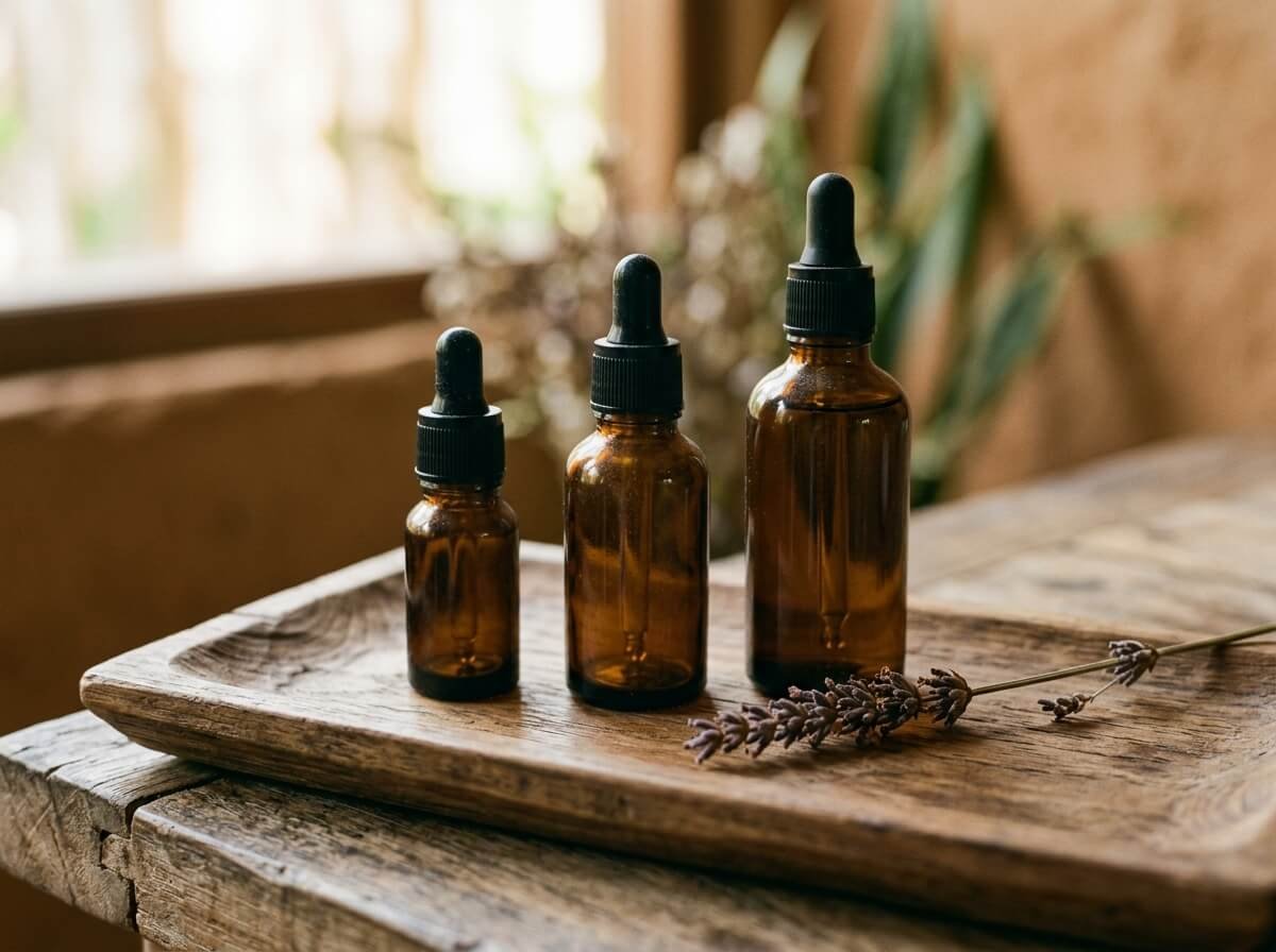 starter essential oil gift set with a few well-chosen bottles