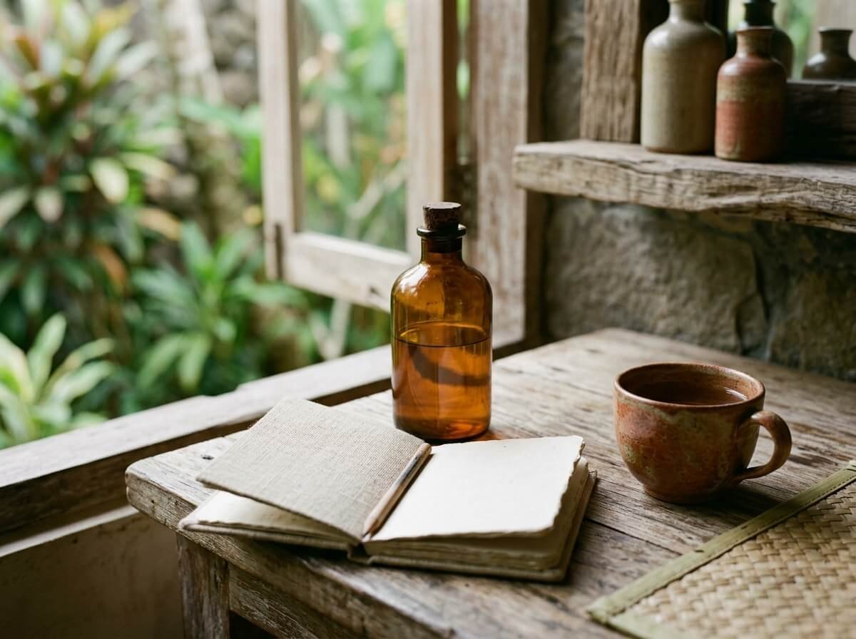 Quiet morning skincare ritual scene for natural toner frequently asked questions