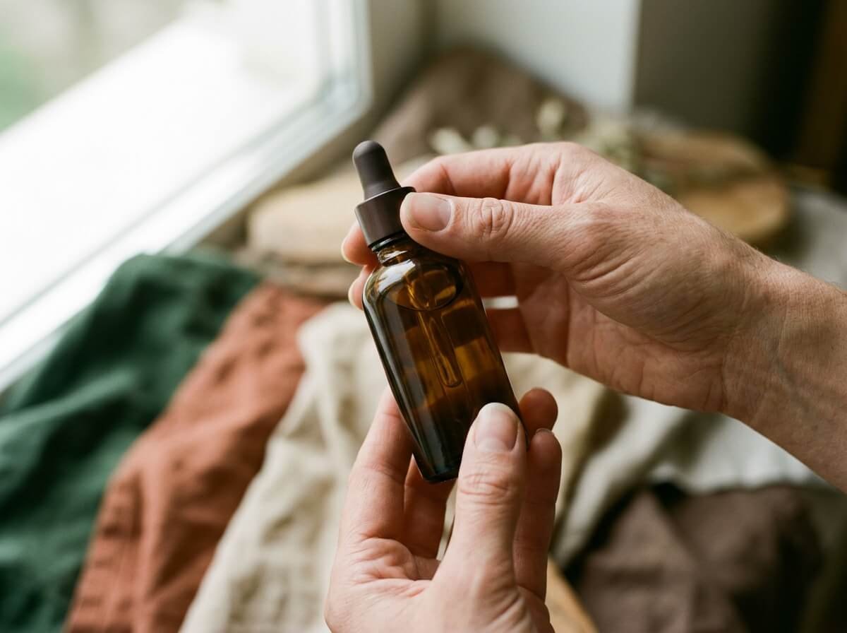 Reading a skincare ingredient label to spot a hidden seed oil