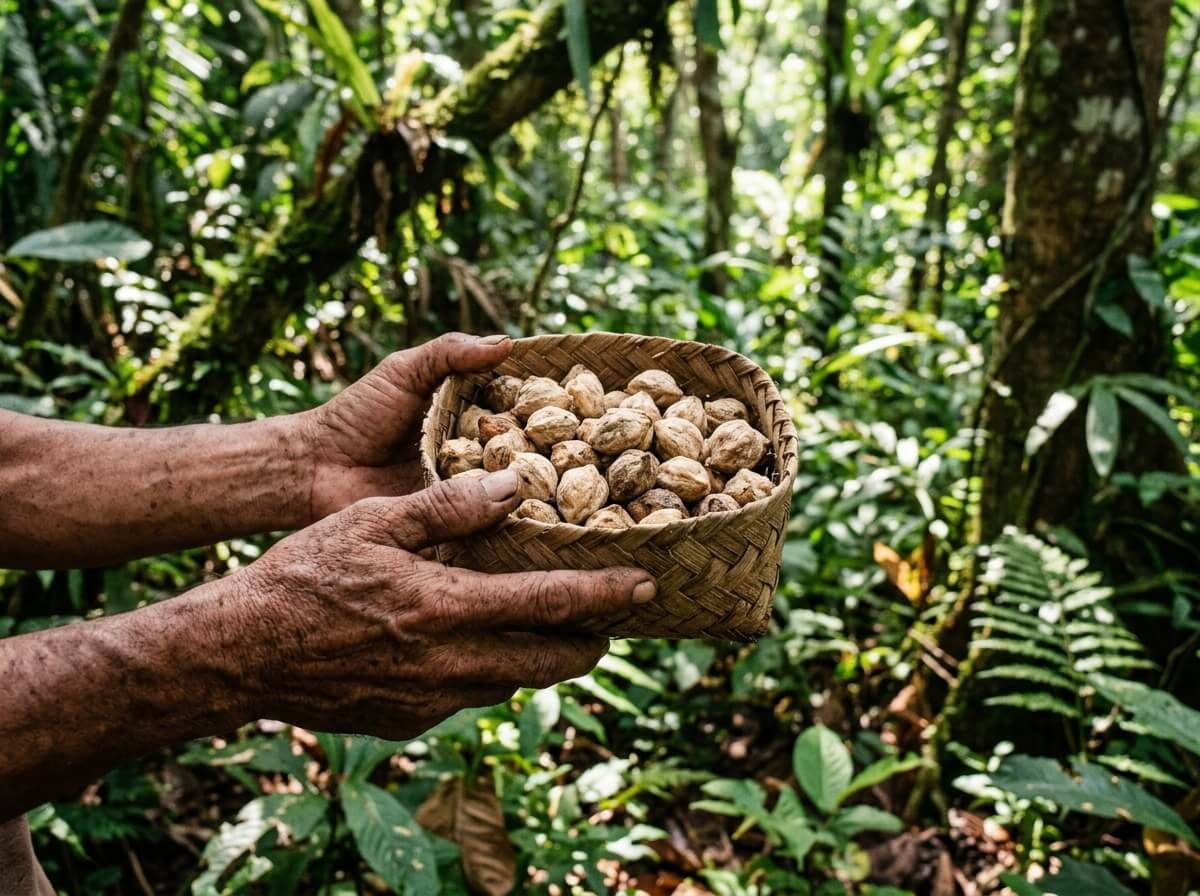 Wild-harvesting kukui and illipe in Kalimantan through the Forestwise partnership