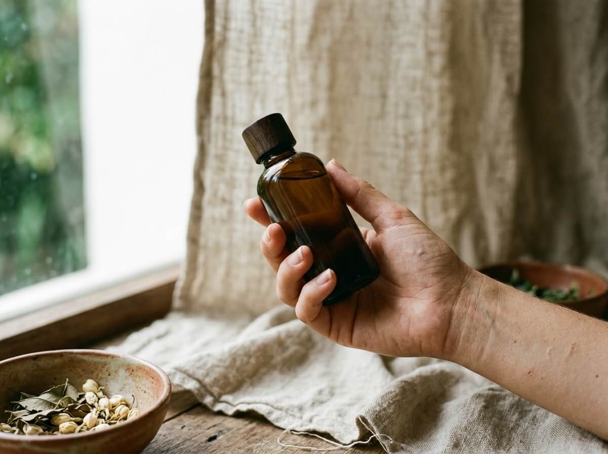 Reading a natural ingredient label for reactive skin
