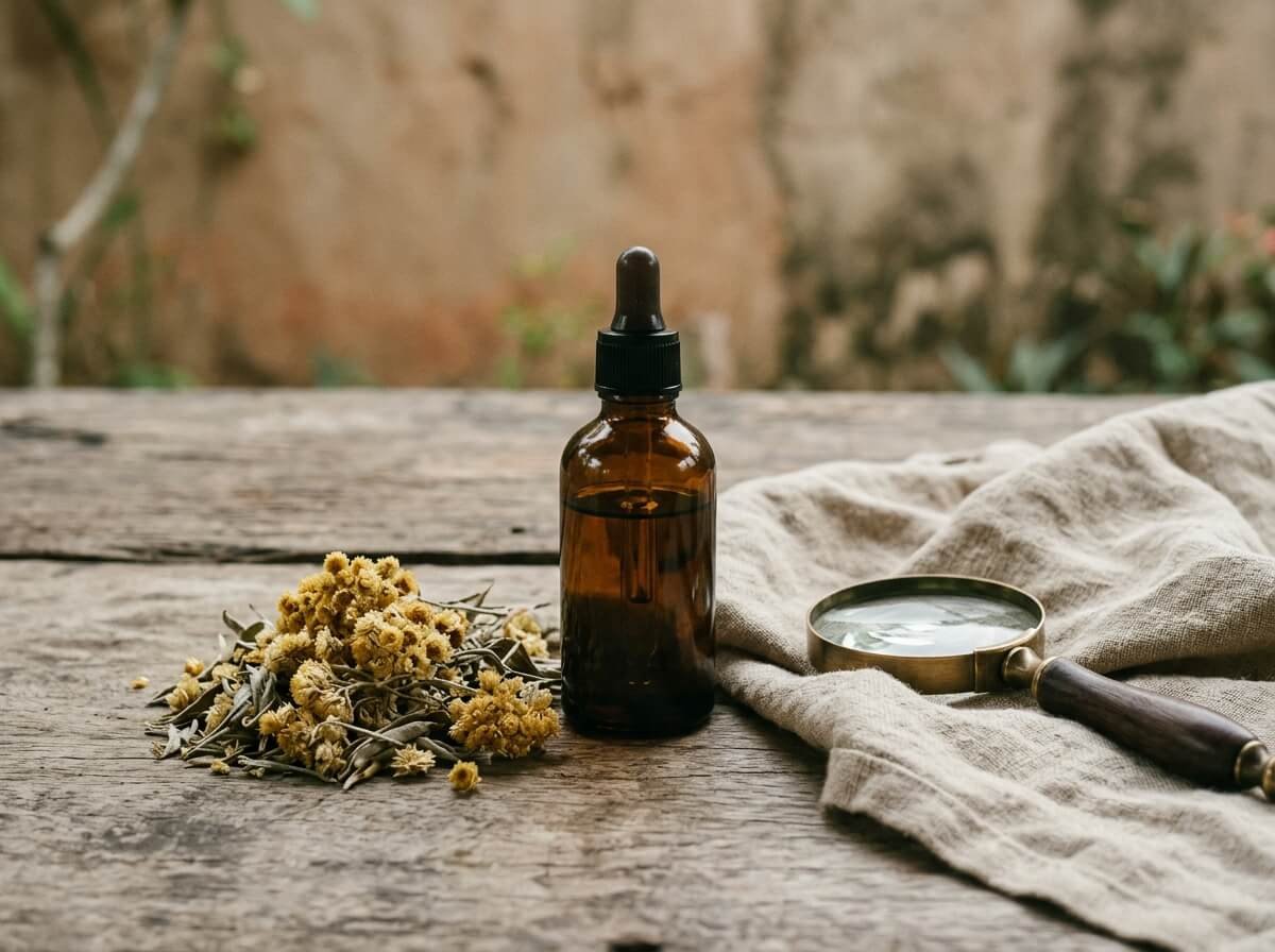 Looking closely at what helichrysum oil can and cannot do for skin