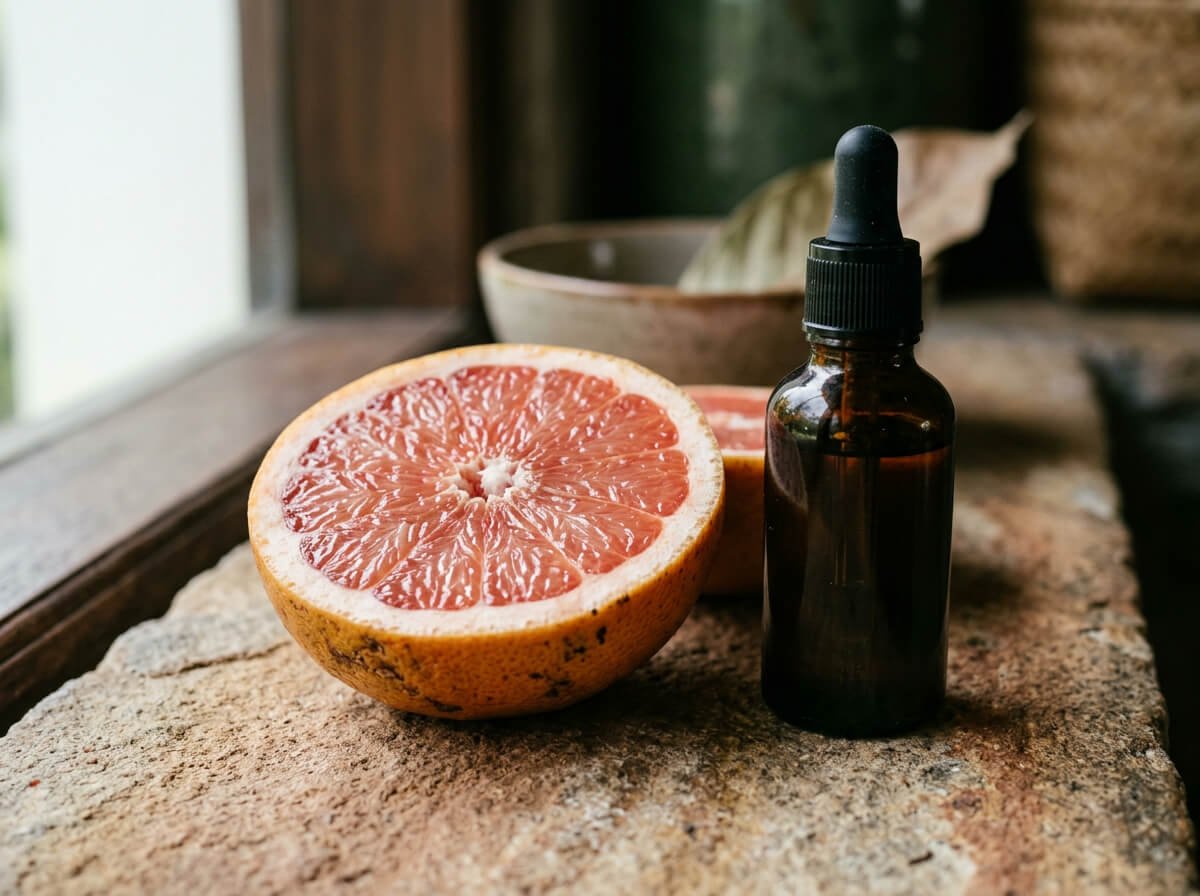 Citrus oils like grapefruit oxidize faster due to d-limonene content