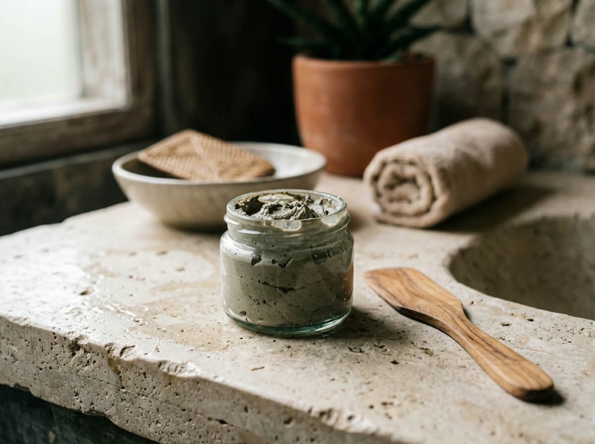 bentonite clay often marketed for an armpit detox